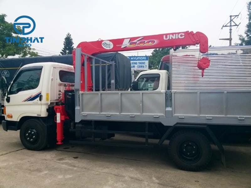 Xe Cẩu HUYNDAI 2.5 Tấn HD65 Gắn Cẩu Unic 2.300 kG 3 Khúc 3