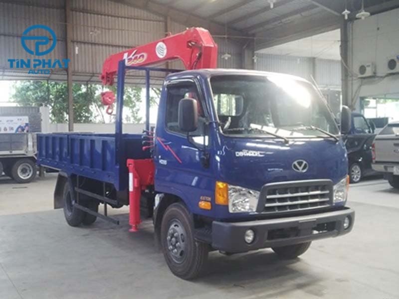 Xe Cẩu HUYNDAI 2.5 Tấn HD65 Gắn Cẩu Unic 2.300 kG 3 Khúc 2