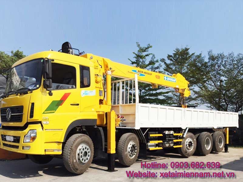 Xe Cẩu DONGFENG 5 Chân Gắn Cẩu Soosan 12 Tấn 2