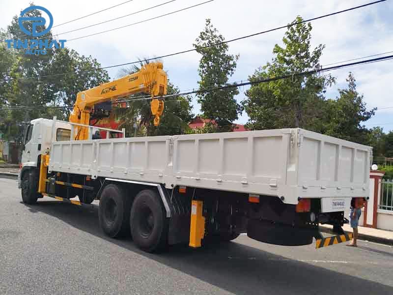 Xe Tải HINO 3 Chân FL8JW7A 12 tấn gắn cẩu SOOSAN 746L 5