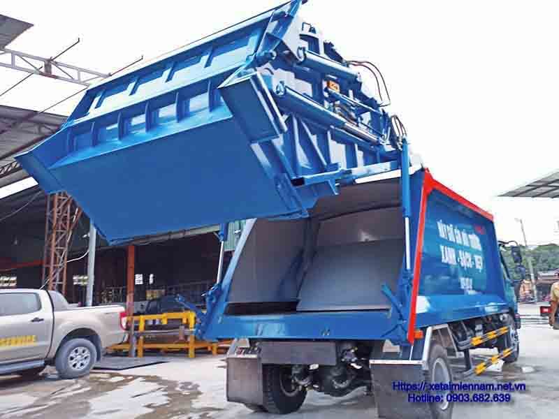 Xe Ép Rác Foton Ollin 700-10 Khối 3
