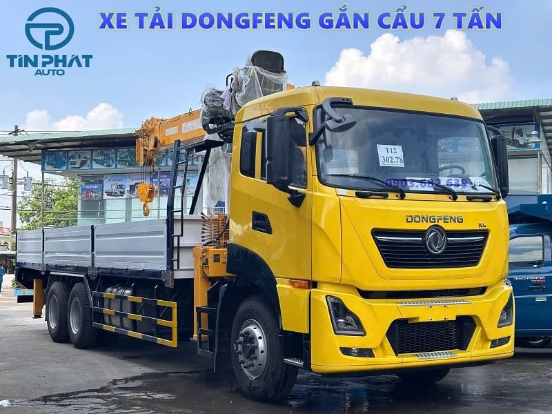 Xe Cẩu DONGFENG 3 Chân 9 Tấn Gắn Cẩu Soosan SCS746L 4
