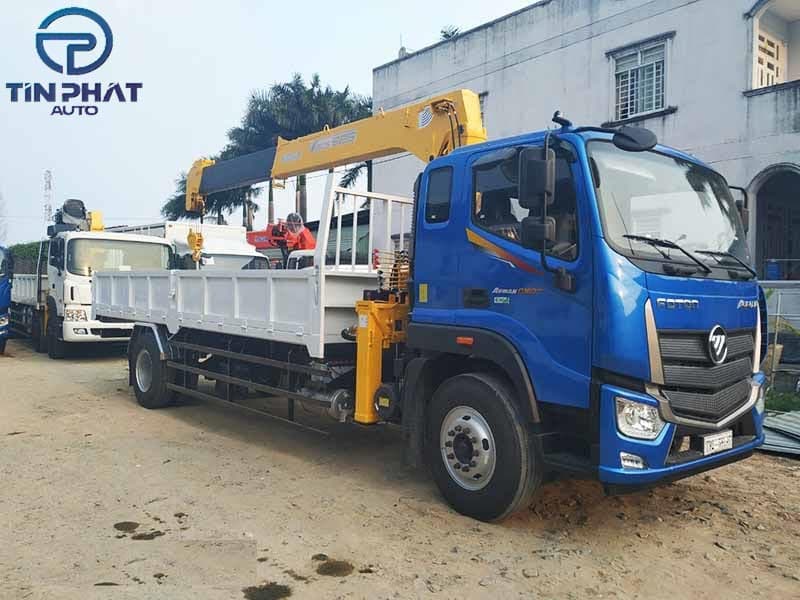 Xe Cẩu Thaco Auman C160 Gắn Cẩu Soosan