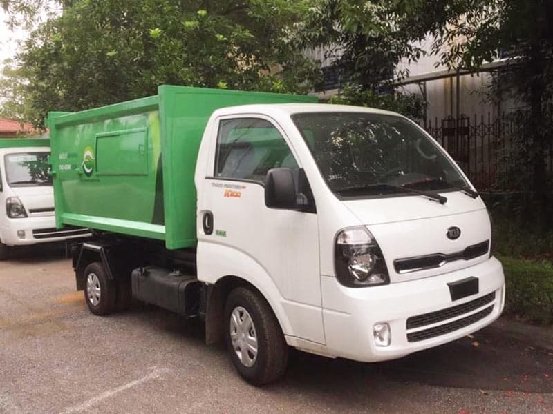 Xe Chở Rác Kia K200 Tải 1.4 Tấn - THACO FRONTIER K200 4
