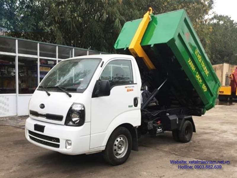Xe Chở Rác Kia K200 Tải 1.4 Tấn - THACO FRONTIER K200 2