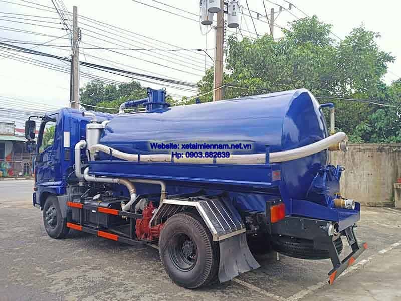 Xe Hút Chất Thải Hino 5 Khối-HINO FC9JETC/HCT 3