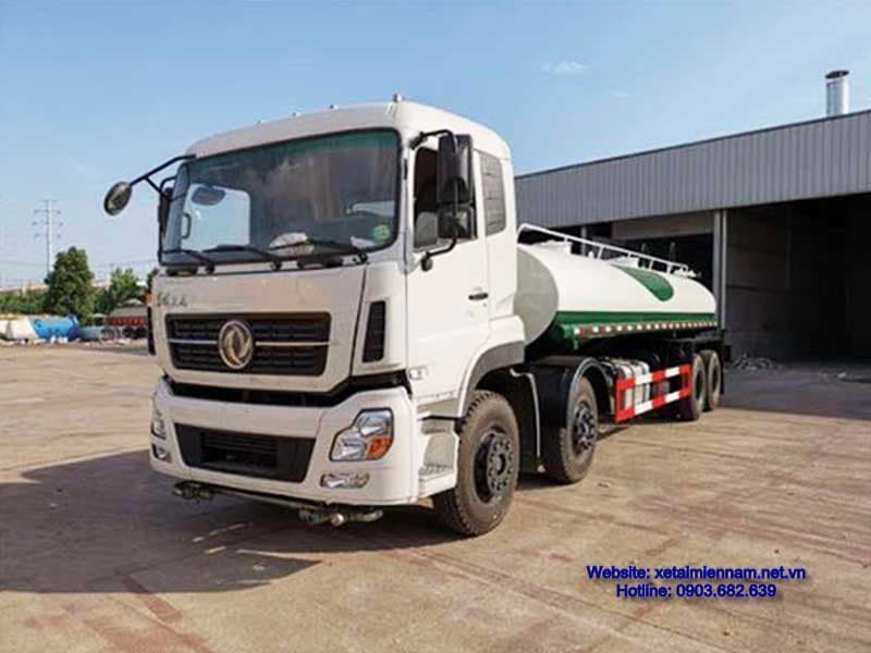 Xe Phun Nước Rửa Đường 17 Khối Dongfeng Nhập Khẩu