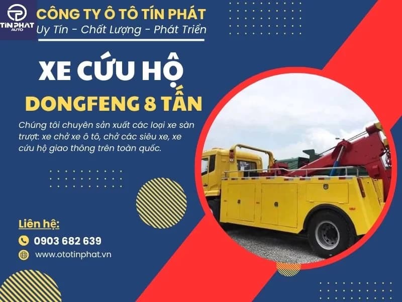 Xe Cứu Hộ Dongfeng 8 Tấn Gắn Cẩu 2