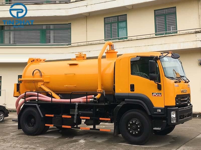 Xe Hút Chất Thải Isuzu 6.5 Khối - FVR34L 4