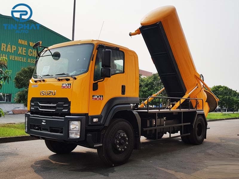 Xe Hút Chất Thải Isuzu 6.5 Khối - FVR34L
