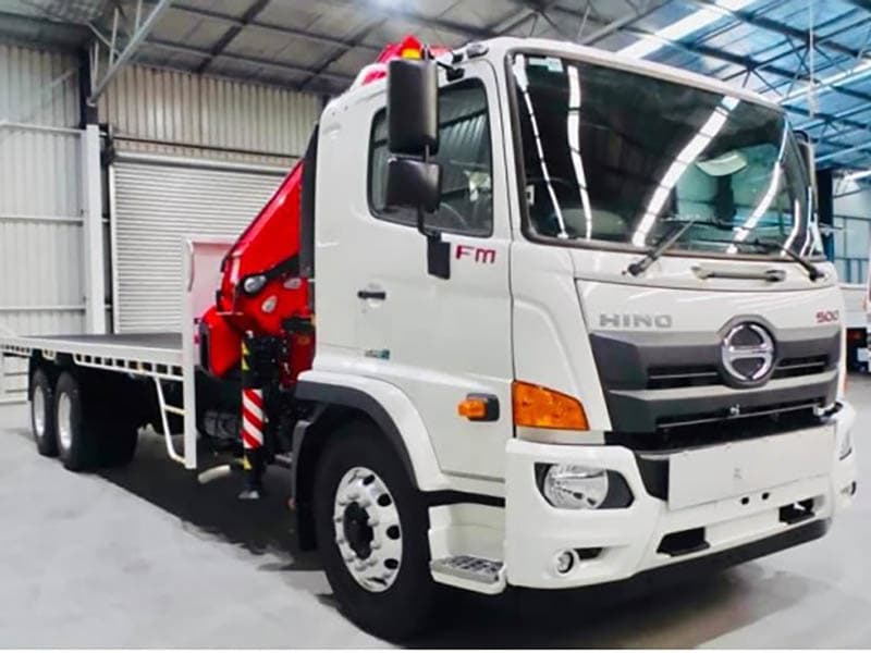 Xe Tải Hino Gắn Cẩu Gập-PALFINGER 12 TẤN 2