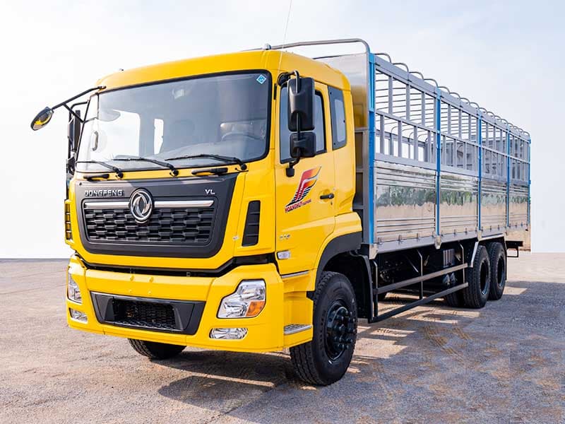 Xe Tải Dongfeng 3 Chân 13 Tấn Thùng Mui Bạt