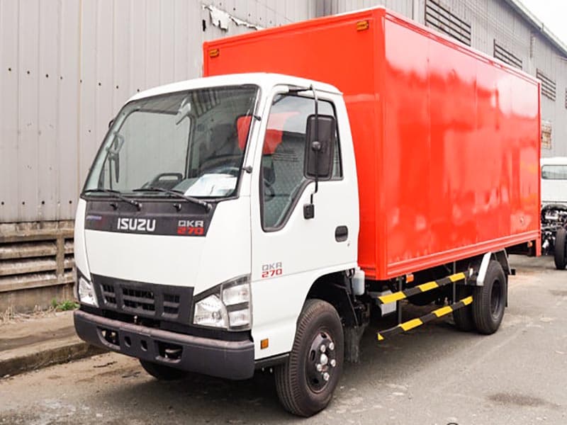 Xe Tải Isuzu 1.9 Tấn Thùng Kín 4.3m - INOX 4