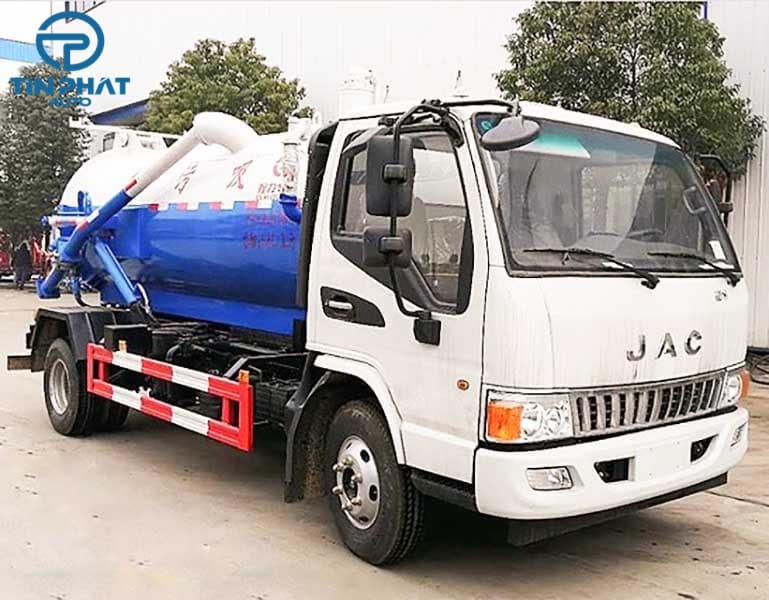 Xe Hút Chất Thải 6 Khối 4