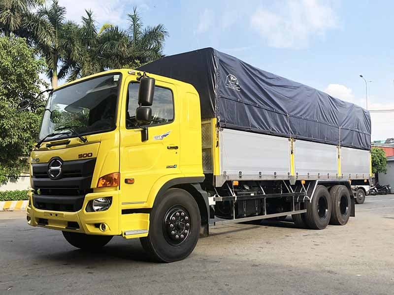 Xe Tải Hino 3 Chân Thùng 9M5-HINO FL8 3