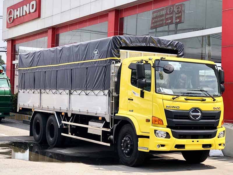 Xe Tải Hino 3 Chân Thùng 9M5-HINO FL8
