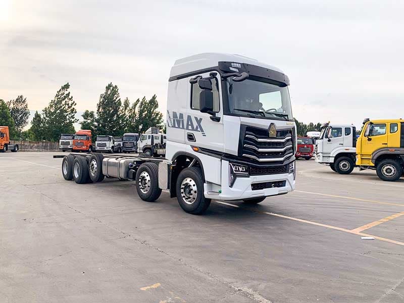 Xe Tải Howo Max 5 Chân Mới Nhất