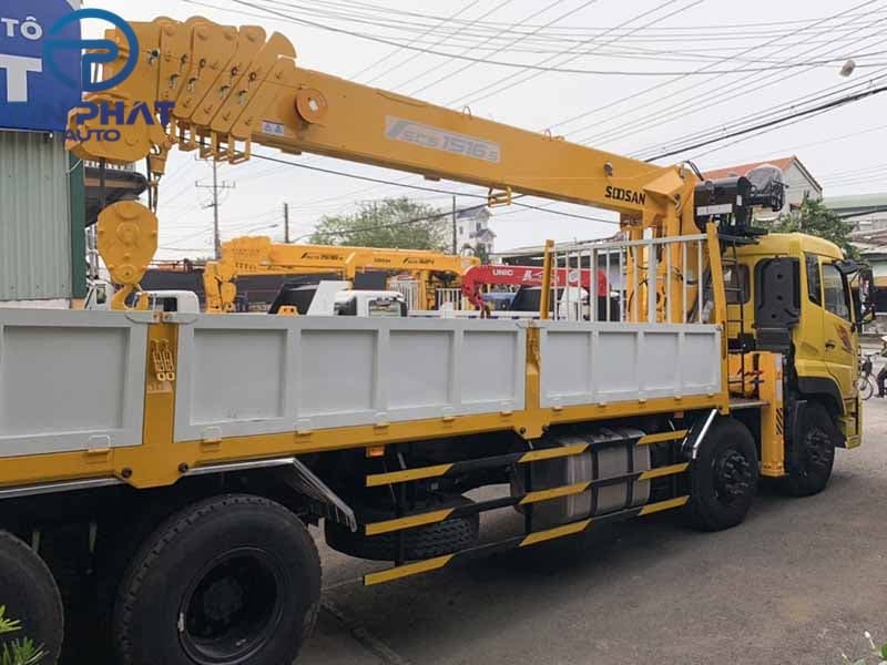 Cẩu Soosan Bảng giá Thông số Kỹ thuật