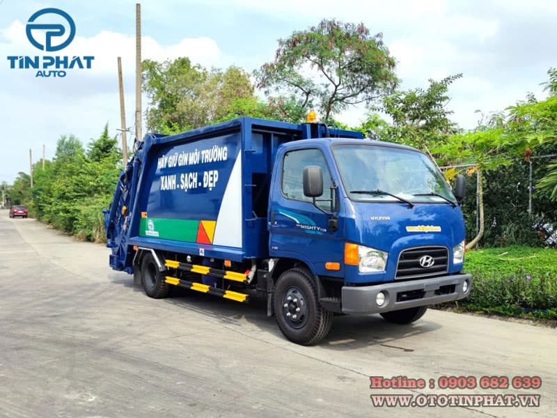 Xe Ép Rác 9 Khối-Hyundai Newmighty 4