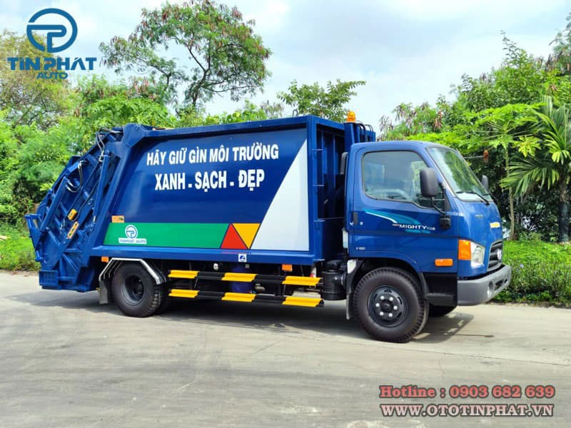 Xe Ép Rác 9 Khối-Hyundai Newmighty 5
