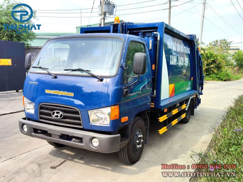 Xe Ép Rác 9 Khối-Hyundai Newmighty 6