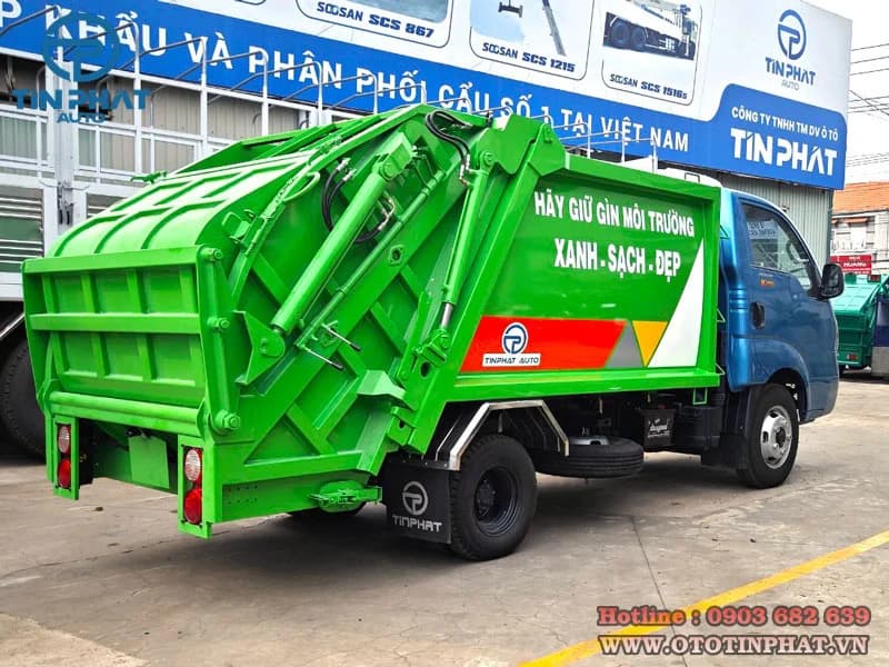 Xe Ép Rác 3 Khối KIA K250 3