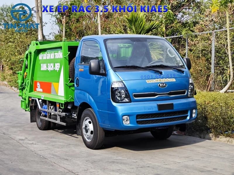 Xe Ép Rác 3 Khối KIA K250 2