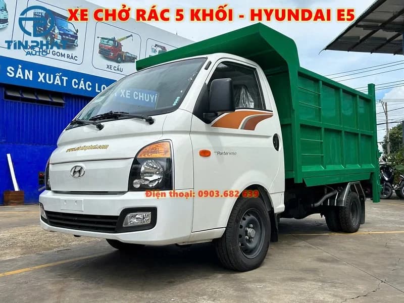 Xe Chở Rác 5 Khối Hyundai 5