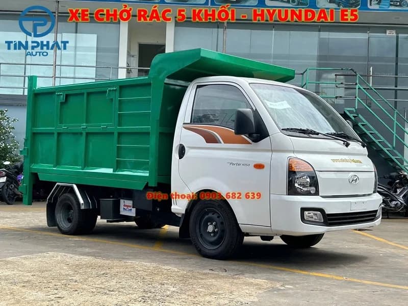 Xe Chở Rác 5 Khối Hyundai