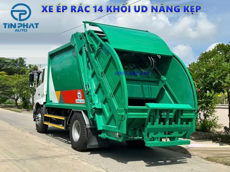 Xe Ép Rác 14 Khối UD TRUCKS 2