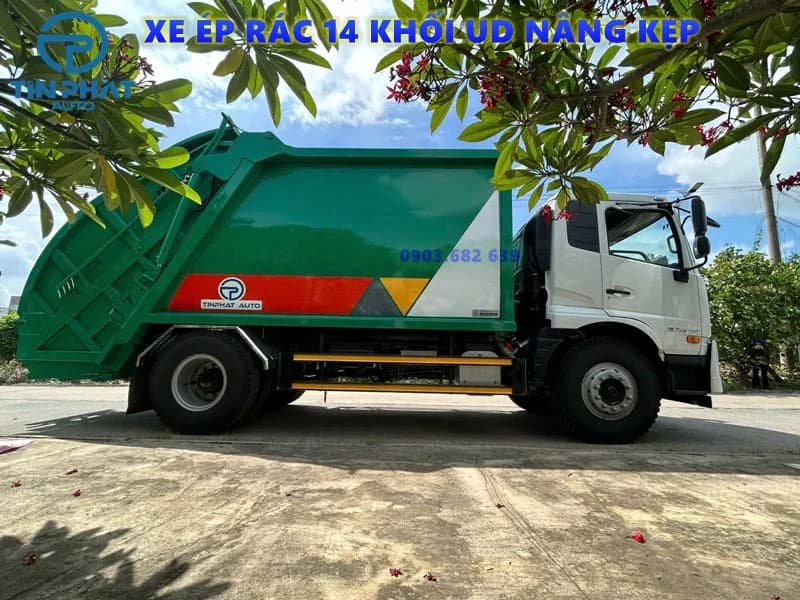 Xe Ép Rác 14 Khối UD TRUCKS 4