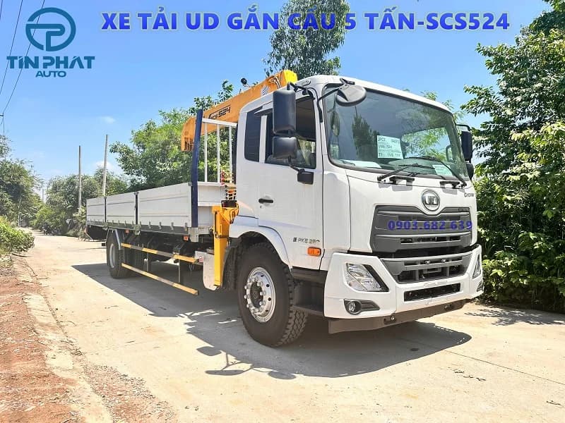 Xe Tải UD Gắn Cẩu 5 Tấn SCS524 3