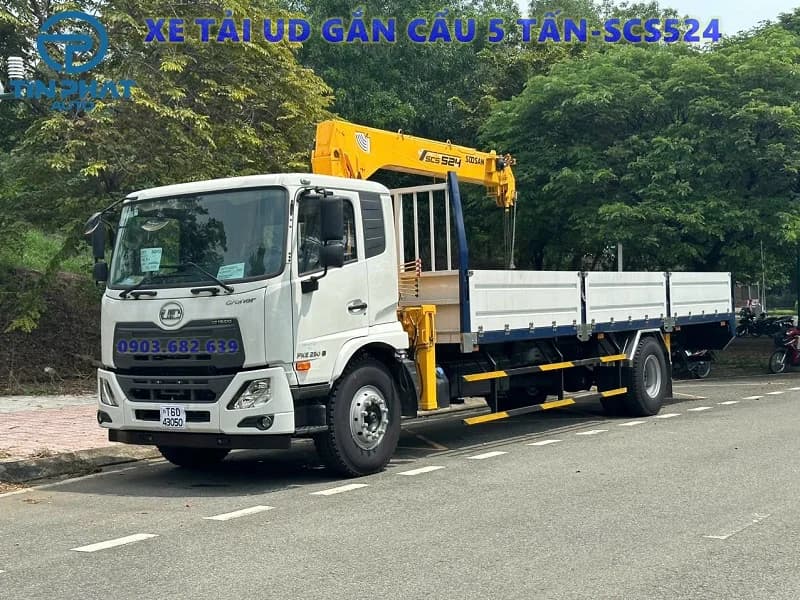 Xe Tải UD Gắn Cẩu 5 Tấn SCS524 2