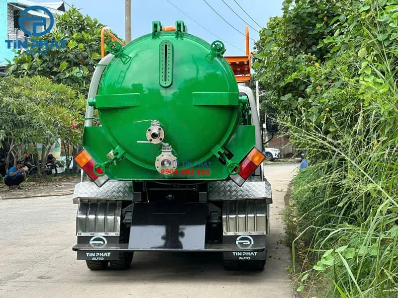 Xe Hút Hầm Cầu Bể Phốt 6 Khối 6