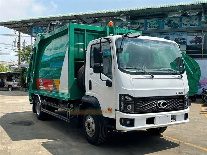 Xe Ép Rác 12 Khối Thaco 3