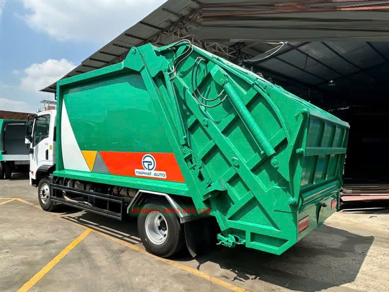 Xe Ép Rác 12 Khối Thaco 5