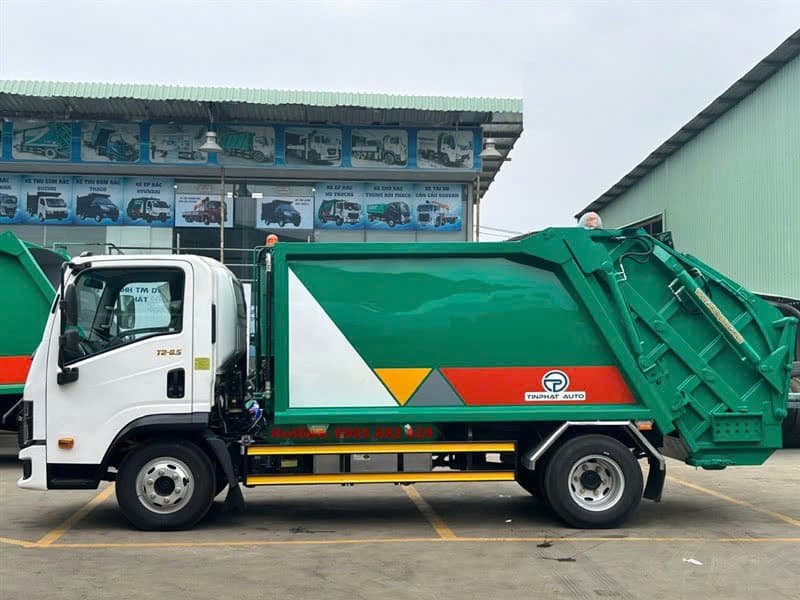 Xe Ép Rác 6 Khối Thaco 3