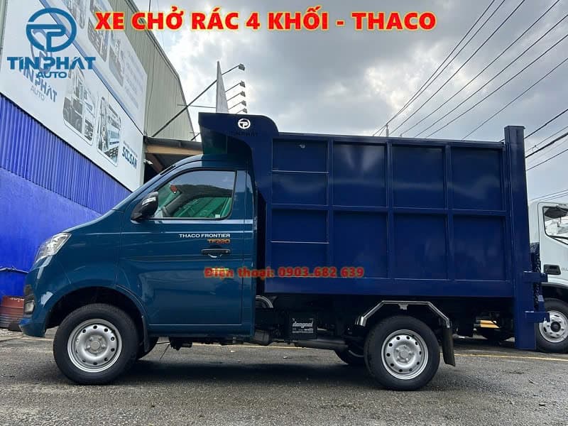 Xe Chở Rác 4 Khối Thaco 4