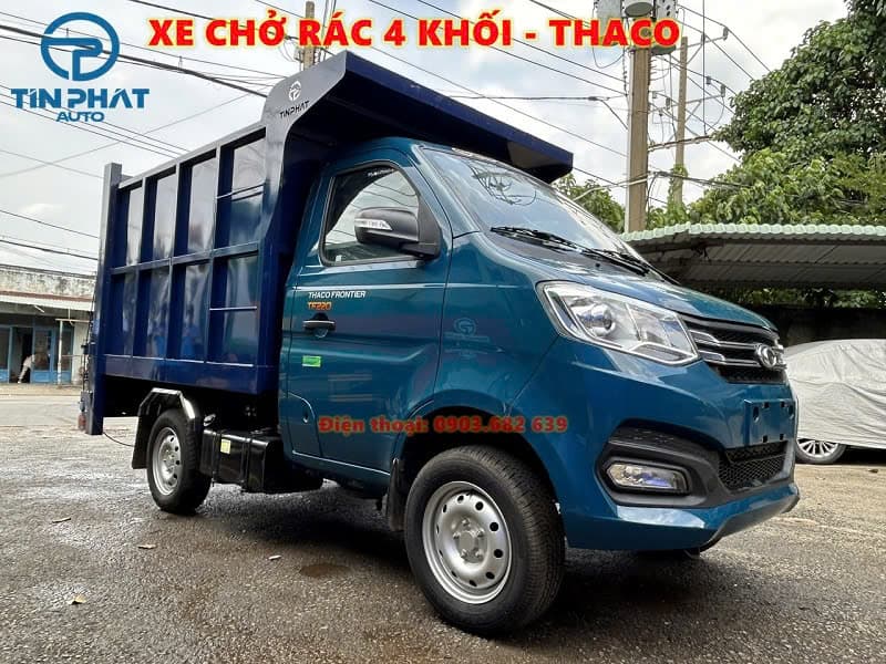 Xe Chở Rác 4 Khối Thaco