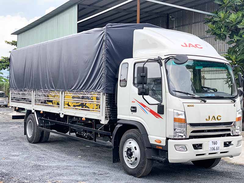 Xe tải JAC tải trọng 9 tấn thùng dài 7m, Động cơ Curminns-Mỹ
