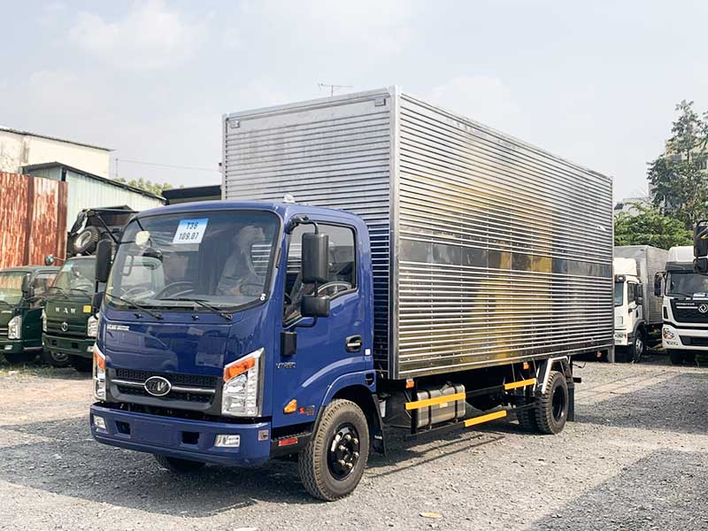 Xe tải Veam 1.8t thùng kín siêu cao