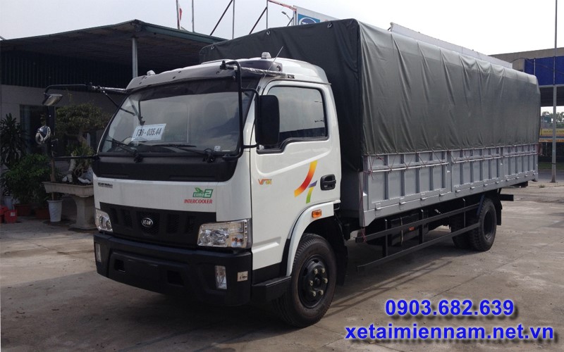 Veam VT490 có sức mạnh vượt trội so với các dòng xe tải cùng phân khúc