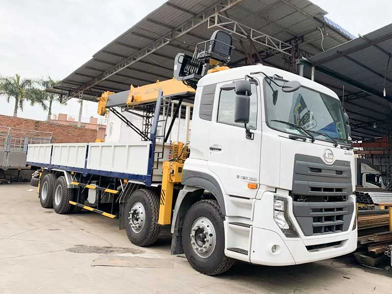 TOP 5 mẫu Xe Cẩu Bán chạy nhất hiện nay