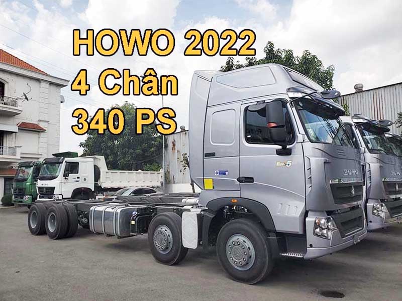 Xe Tải Thùng HOWO 4 Chân 