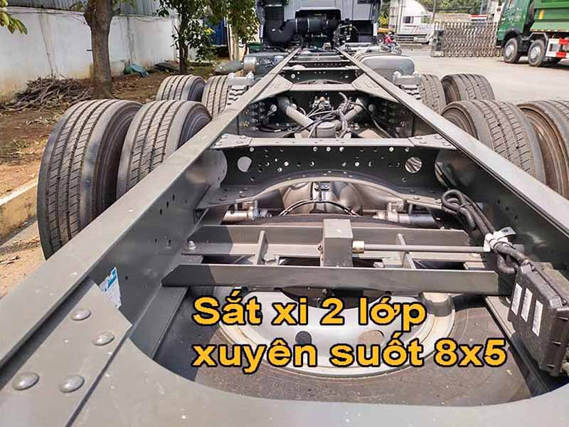 Xe Tải Thùng HOWO 4 Chân 