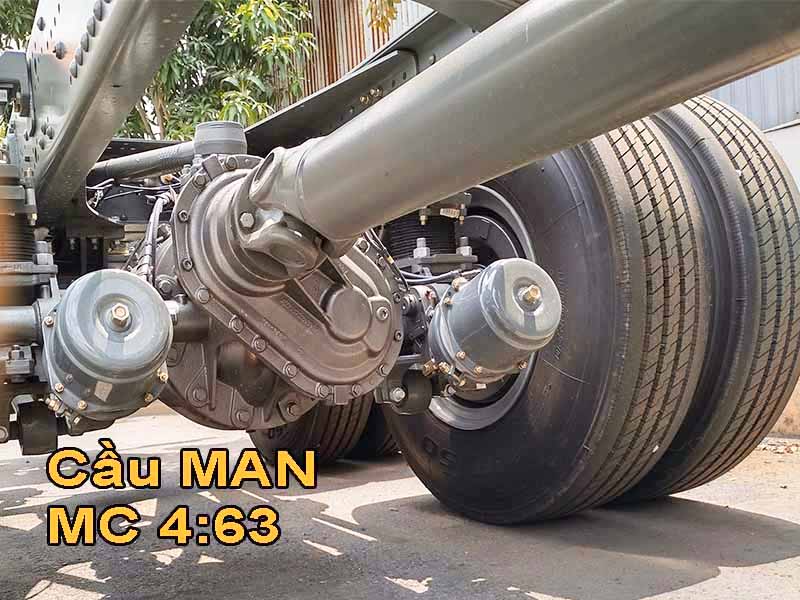 Xe Tải Thùng HOWO 4 Chân 