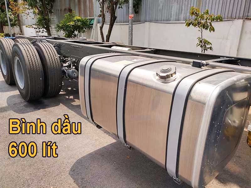 Xe Tải Thùng HOWO 4 Chân -Bình dầu