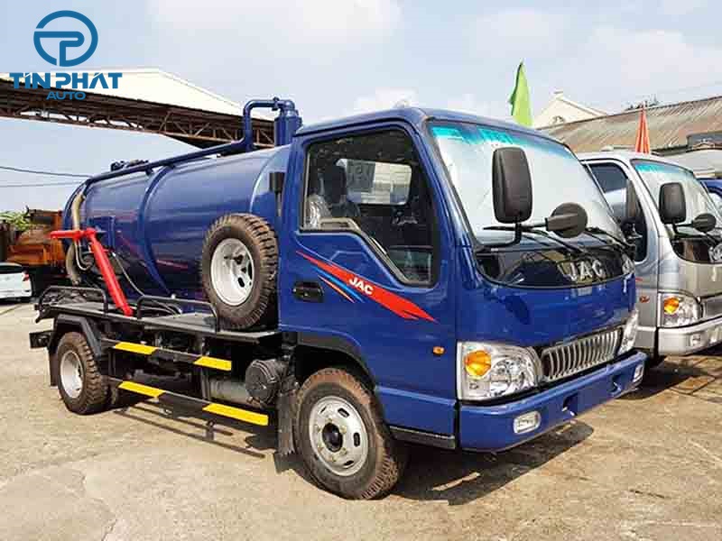 Xe Hút Chất thải 6 Khối