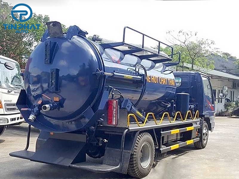 Xe Hút Chất thải 6 Khối