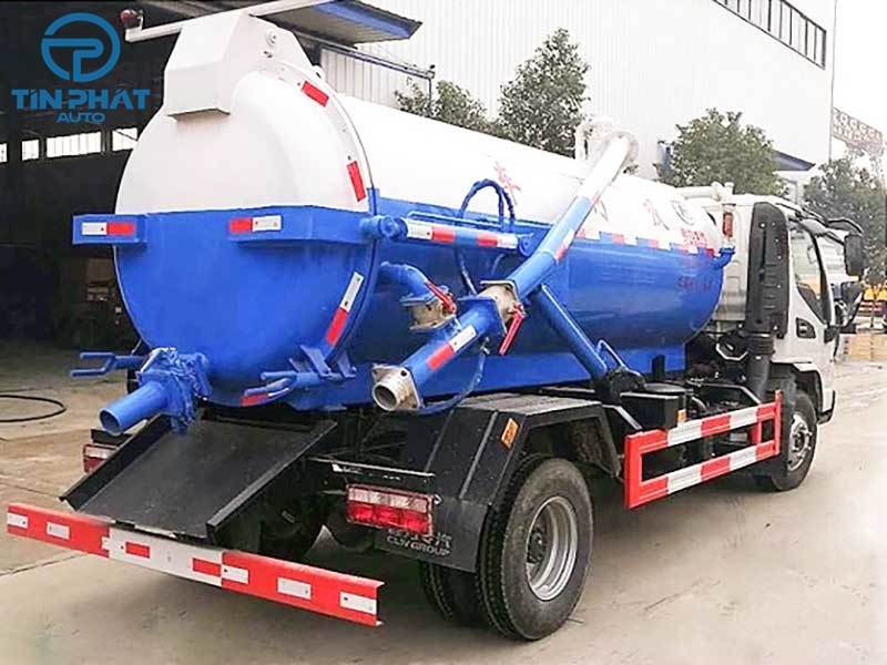 Xe Hút Chất thải 6 Khối